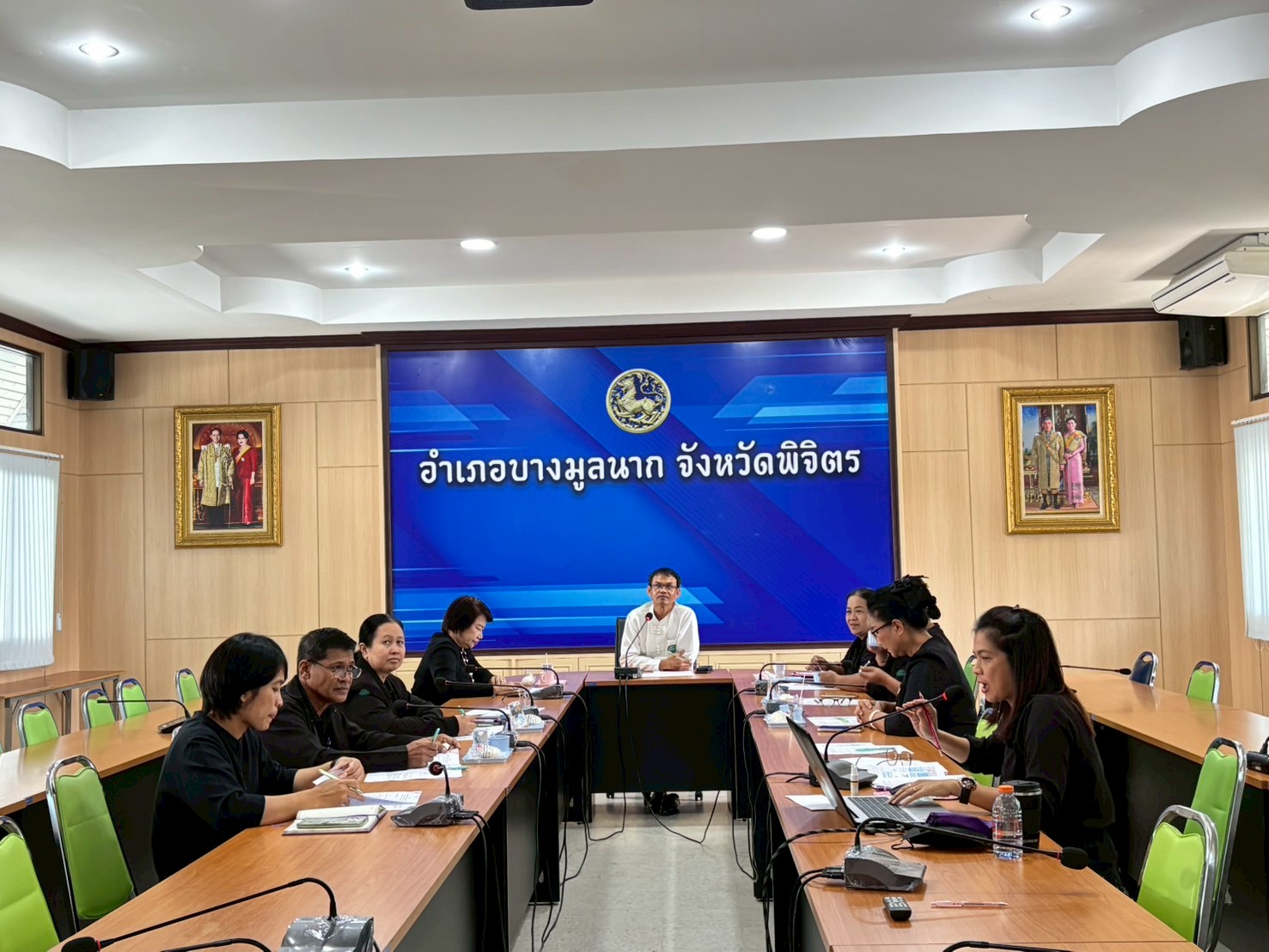 ✨🌾 พช. บางมูลนาก จังหวัดพิจิตร จัดการประชุมคณะกรรมการกลั่นกรองและติดตามการดำเนินงานกองทุนพัฒนาบทบาทสตรีอำเภอบางมูลนาก ครั้งที่ 1 ปีงบประมาณ พ.ศ. 2569
